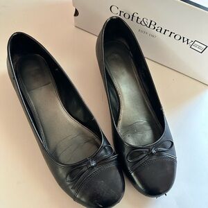 Croft & Barrow Women's Black Flats
